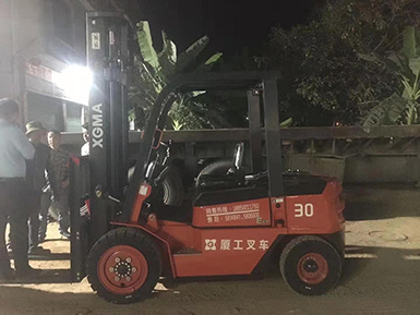 急客戶之所急，永新昌叉車服務暖人心